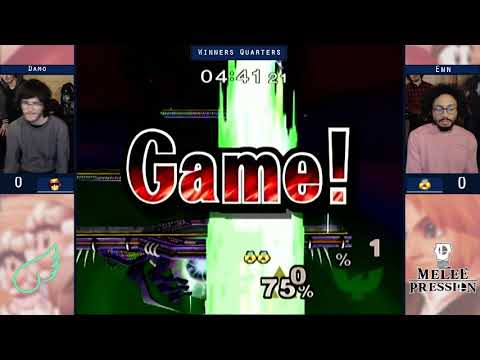 Super Melee Pression 2 - Damo (C. Falcon) vs. Enn (Sheik) - Winners Quarters