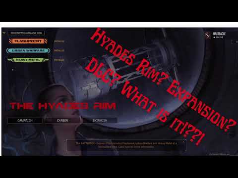 BattleTech: Hyades Rim - Expansion? DLC? What the heck is it?!!!