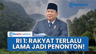 Prabowo Menggebu-gebu saat Pidato: Rakyat Terlalu Lama Jadi Penonton di Atas Kekayaan Bangsa Sendiri
