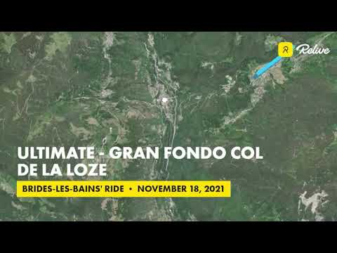PARCOURS GRAN FONDO COL DE LA LOZE ULTIMATE 117KM