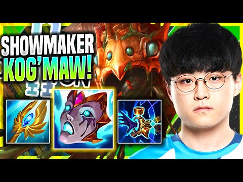 SHOWMAKER TRIES KOG'MAW WITH NEW ITEMS! - DWG ShowMaker Plays Kog'Maw Mid vs Zoe! | Preseason 11