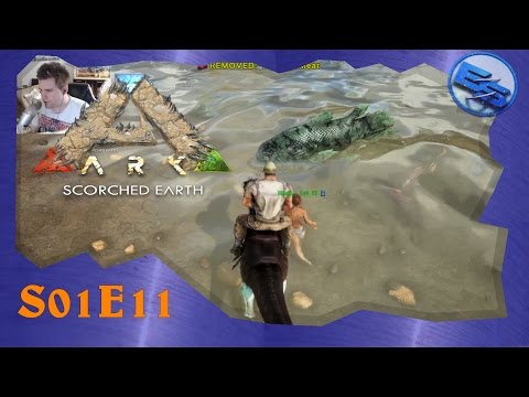 ARK: SCORCHED EARTH  #S01E11 - EIN RIESEN MUTIERTER FISCH? | Scorched Earth