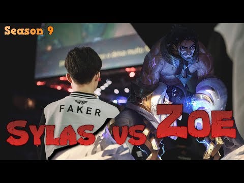 Faker - Sylas vs Zoe Mid - LoL Season 9 KR Ranked | League of Legends Replays