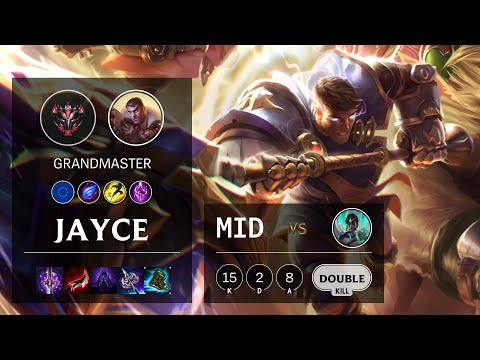 Jayce Mid vs Karma - EUW Grandmaster Patch 10.15