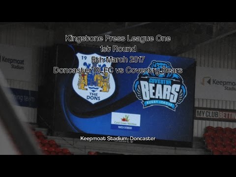 Doncaster RLFC vs Coventry Bears RLFC