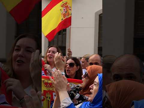 Expectación en Ceuta por la visita de los Reyes #shorts