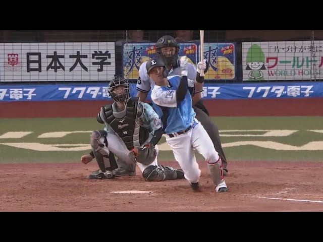 【4回表】ラストバッターの一発!! ライオンズ・佐藤の嬉しいプロ初ホームラン!! 2019/8/10 M-L