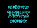 LETRA  NO SOY  -   SAN LUIS