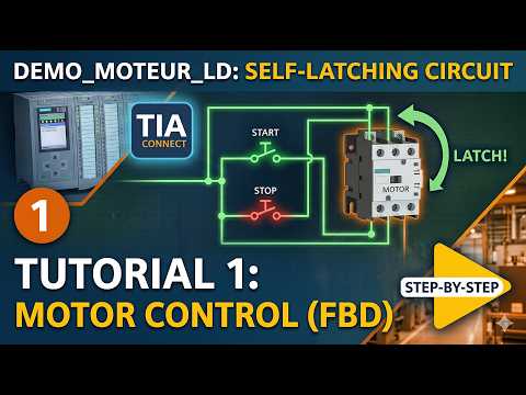 [FR] Créer un projet et un programme moteur simple en Ladder