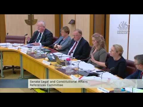 Highlights of AG George Brandis and SG Justin Gleeson Committee Hearing - October 14
