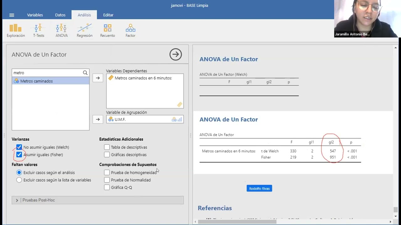 Bioestadística 7. Pertinencia de la prueba estadística