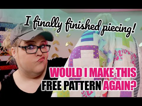 (UNFILTERED) 😲 Would I make this FREE Quilt Pattern Again?!