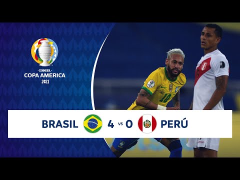 HIGHLIGHTS BRASIL 4 - 0 PERÚ | COPA AMÉRICA 2021 | 17-06-21