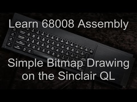Simple Bitmap Drawing on the Sinclair QL - Lesson S4
