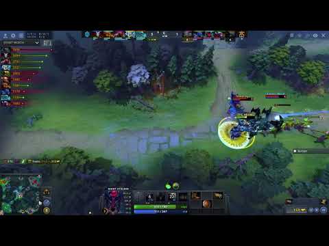 Entity Gaming vs Fnatic(abed standin) DOTA Summit 8 Game 2