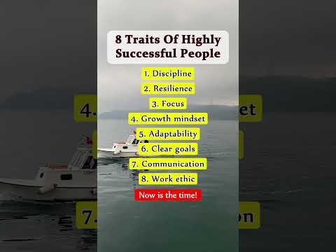 8 Traits Of Highly Successful People #motivational #motivation #motivationalquotes #inspirational