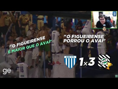 CASIMIRO REAGE A AVAÍ 1×3 FIGUEIRENSE - RECOPA CATARINENSE 🏆