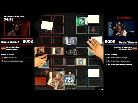 Yu-Gi-Oh!...2018 YCS: Championship Series! | Final | Burning Abyss vs Sky Striker (Pure)