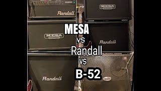 Video thumbnail for $800 vs $100 Guitar Cabinet - MESA vs Randall vs B-52 by DickieRadd