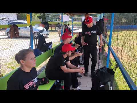 AUT vs GER - Preparation Game, European Championship COED Slowpitch Softball