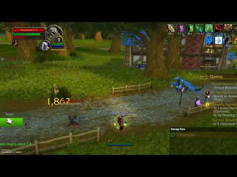 deleting a fresh 120 on a lvl 70 twink druid. Retail