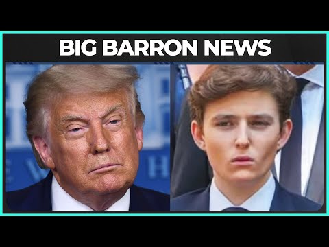 SURPRISING News About Trump's 18-Year-Old Son Barron