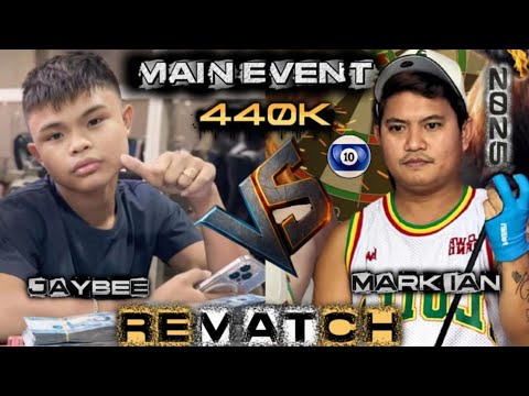 JAYBEE SUCAL 🆚️  MARK IAN.. ISANG MAINIT NA REMATCH.. WALANG AYAWAN.. 440K BET🔥
