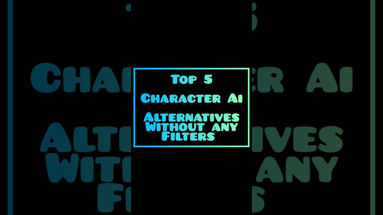 Top 5 Character Ai Alternatives without any filters