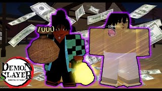 HOW TO GET MONEY FAST IN PROJECT SLAYERS | DEMON SLAYER ROBLOX (NOT RICE FARM)