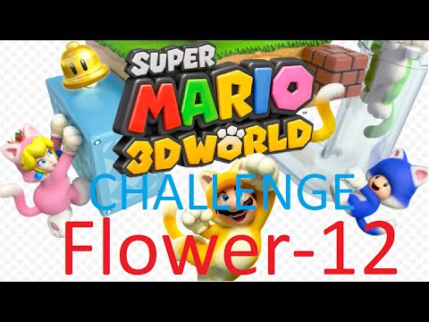 Let's Challenge Super Mario 3D World (Flower-12 Boss Blitz): Speedrun