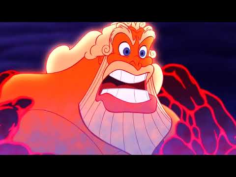 Hercules (1997) - Hades Attacks Olympus But Hercules Stops Him [UHD]