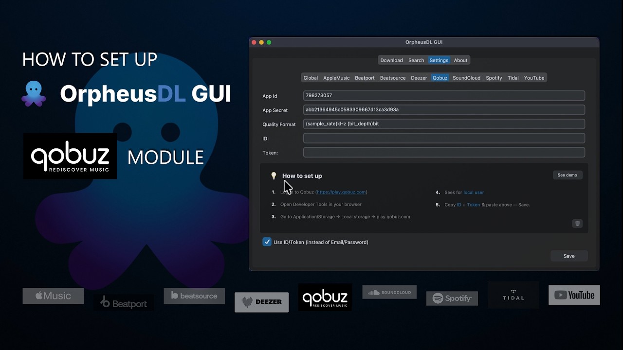How to set up Qobuz