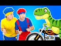 Dino Stomp Jump Dance D Billions Kids Songs