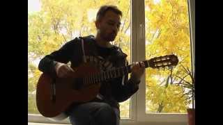 "Clara`s Theme" - OST "Doctor Who" | guitar solo cover V.Troshchinkov | уроки гитары Киев и Skype