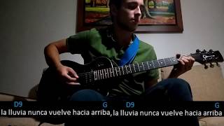 Pedro Guerra - La Lluvia Nunca Vuelve Hacia Arriba - Cover - Tab - Guitarra