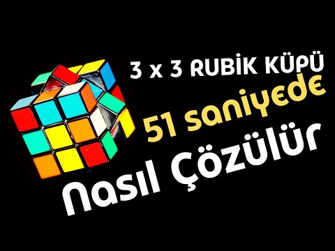 How to Solve a 3x3 Rubik's Cube in 51 Seconds?