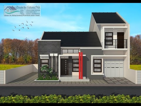  Gambar Rumah Minimalis Separuh Tingkat  Home Desaign