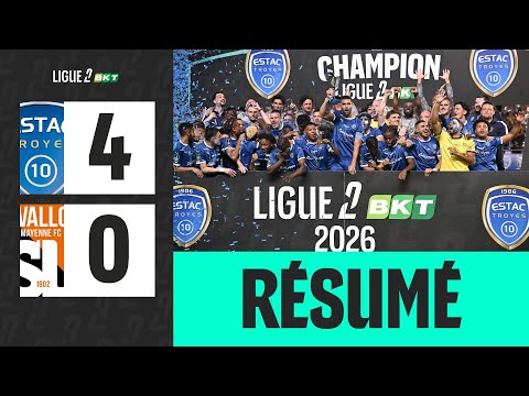  ESTAC Espérance Sportive Troyes Aube Champagne 4-0 FC Stade Lavallois Mayenne