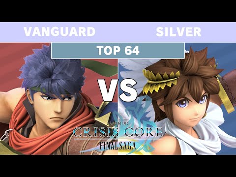 2GG Crisis Core - Vanguard (Ike) Vs. Silver (Pit) Top 64 Winners Side - Smash Ultimate