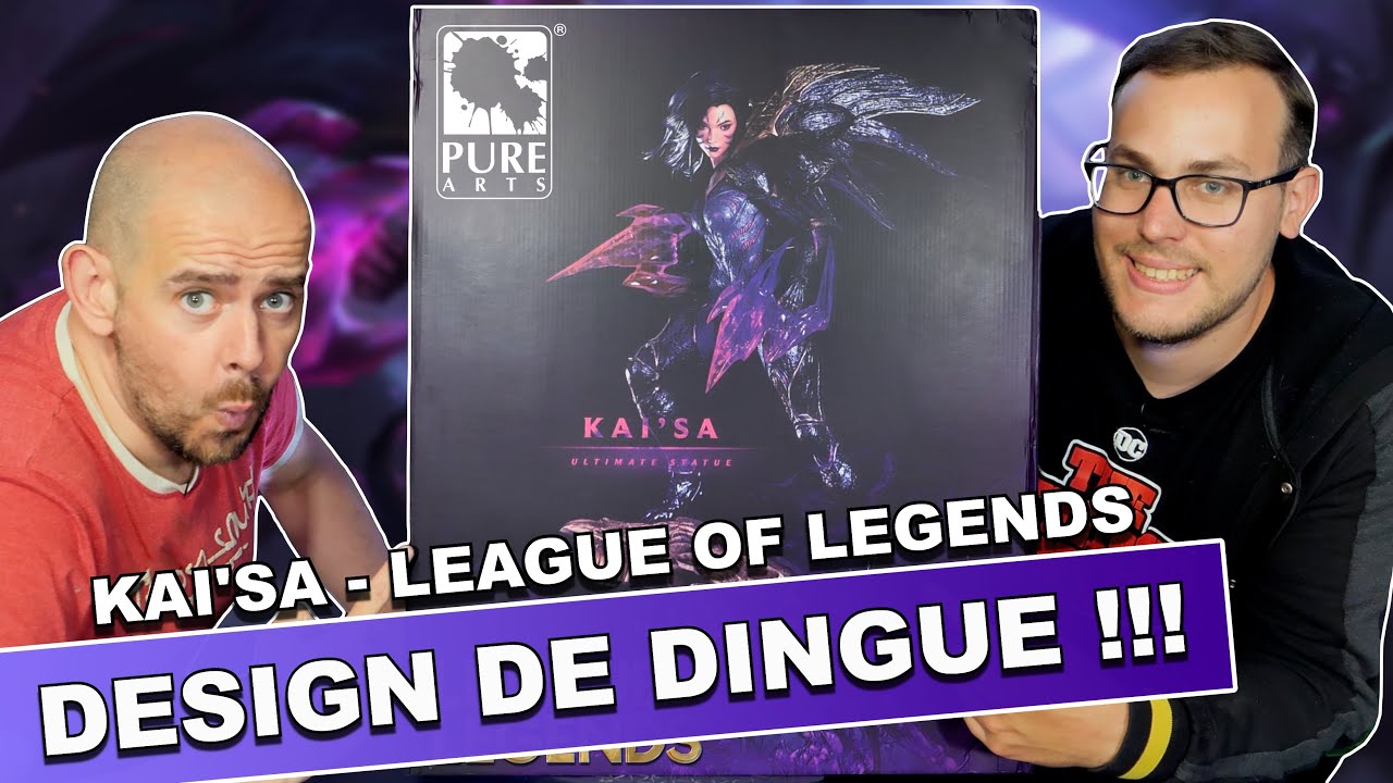 La Plus BELLE Statue De League Of Legends - LOL  Kai'Sa - Pure Arts !