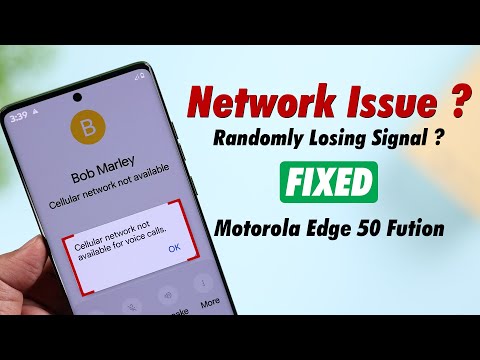 No Signal on Motorola Phone? - Fix Network issues on Moto Edge 50 Fusion!