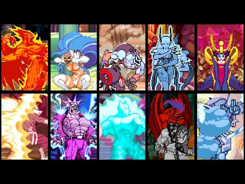 Night Warriors: Darkstalkers Revenge - All Extra Special Moves