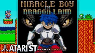 Miracle boy in Dragon Land (2024 Preview) - Quick Look - Atari ST