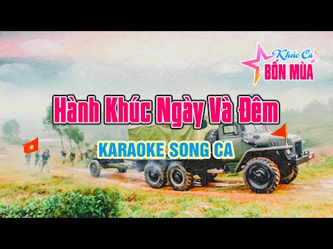 Hành Khúc Ngày Và Đêm - Song ca || Karaoke by VFC Team
