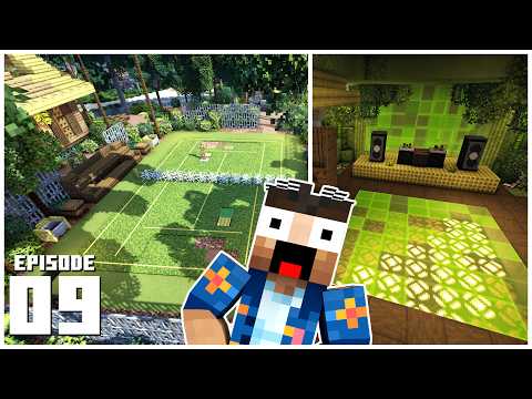 Hermitcraft 10 | Ep.9: BUILDING A NIGHTCLUB & TENNIS COURT!