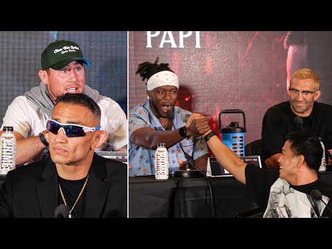 “I WILL F*** UP ANYONE HERE” DARREN TILL VS ROCKHOLD, TONY FERGUSON VS SALT PAPI - PRESS CONFERENCE
