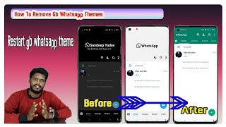 How To Change GbWhatsapp Themes || Restart GB WhatsApp theme || How To Change GbWhatsapp Themes ||