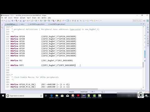 Chap 28.2 002 GPIO pin Interrupt configuration coding  Part 2