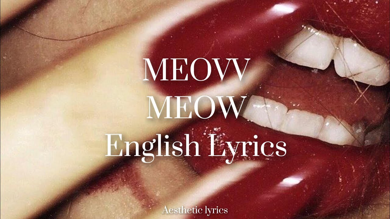 MEOW // MEOVV English Lyrics