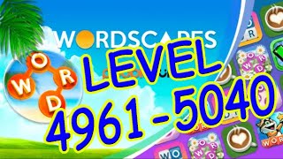 WordScapes Level 4961-5040 Answers | Aurora